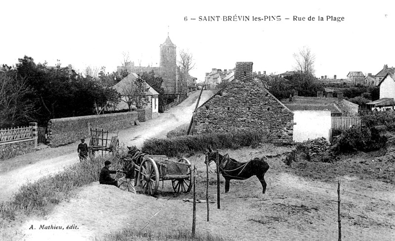 Ville de Saint-Brevin-les-Pins (anciennement en Bretagne).