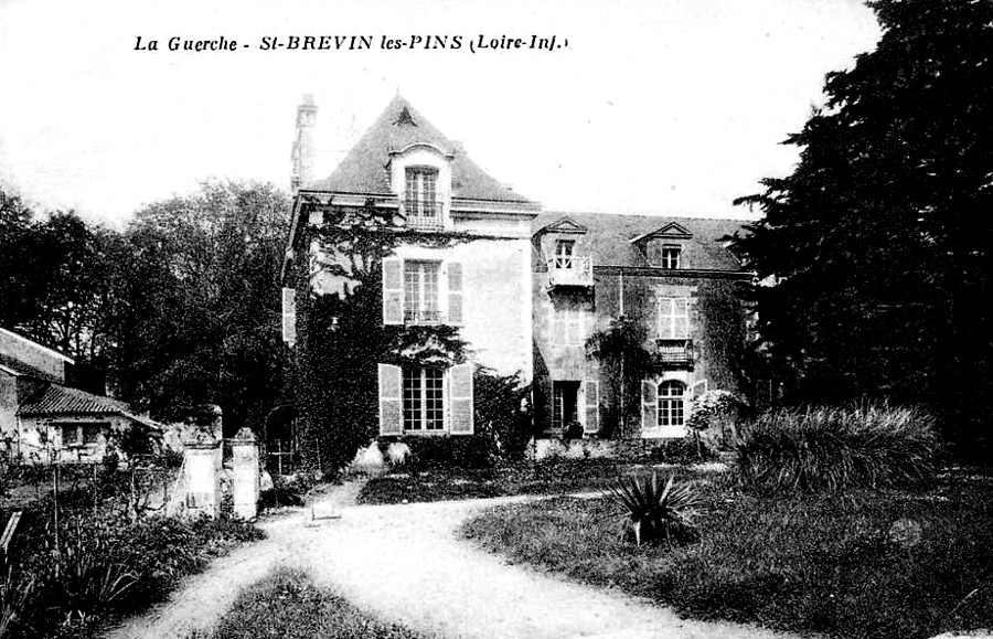 Manoir de la Guerche à Saint-Brevin-les-Pins (anciennement en Bretagne).