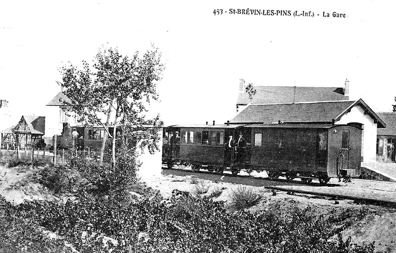 Gare de Saint-Brevin-les-Pins (anciennement en Bretagne).