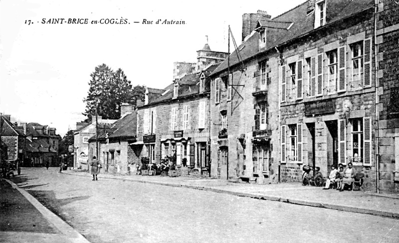 Ville de Saint-Brice-en-Cogls (Bretagne).