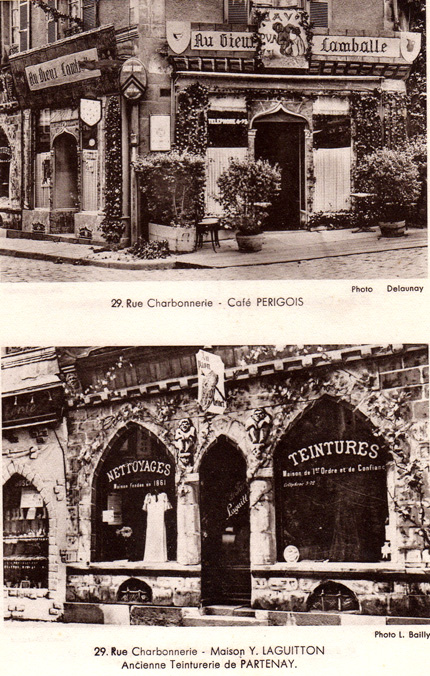 Commerces de Saint-Brieuc vers 1934