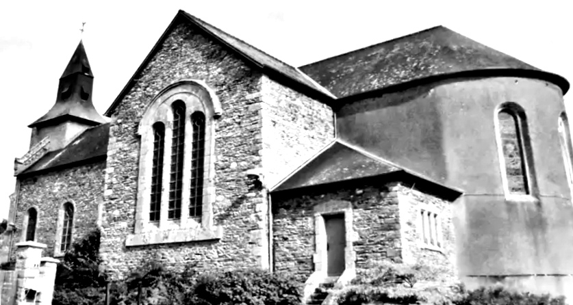 Eglise de Saint-Brieuc-de-Mauron (Bretagne).