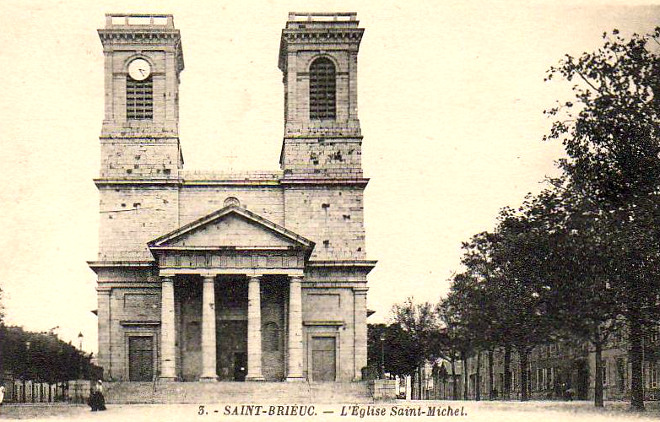 Eglise de Saint-Michel de Saint-Brieuc (Bretagne).