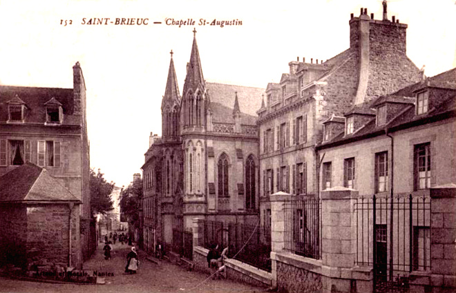 Chapelle Saint-Augustin de Saint-Brieuc (Bretagne).