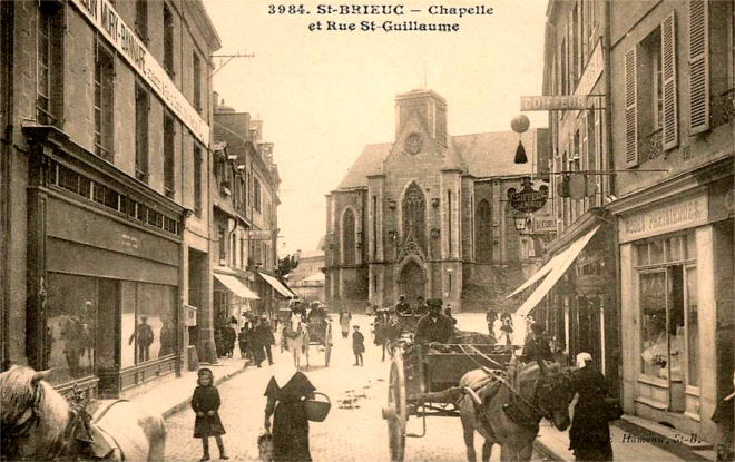 Chapelle Saint-Guillaume de Saint-Brieuc (Bretagne).