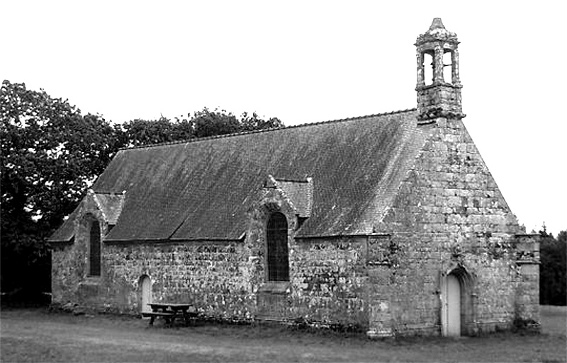 Chapelle de Saint-Caradec-Trgomel (Bretagne).