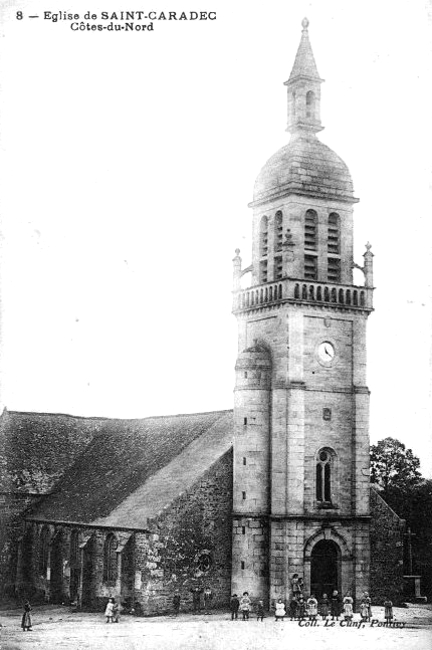 Eglise de Saint-Caradec (Bretagne).