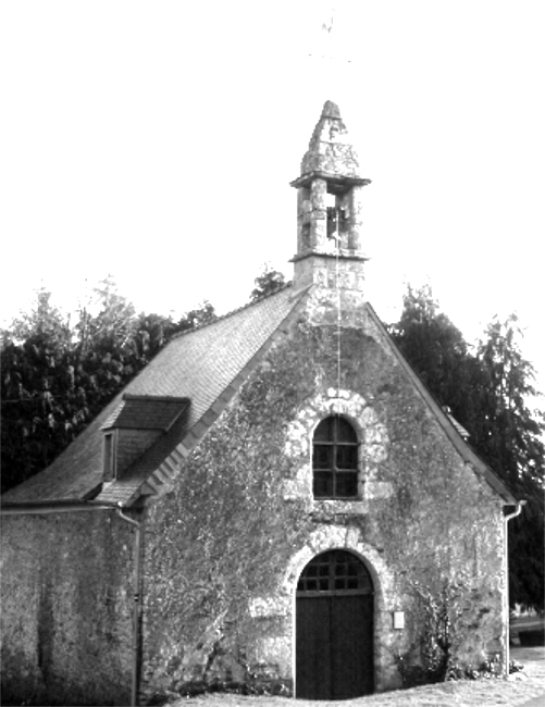 Chapelle Saint-Laurent  Saint-Caradec (Bretagne).