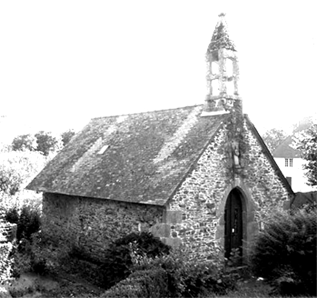 Chapelle Notre-Dame de Bon-Secours ou Saint-Marcel  Saint-Caradec (Bretagne).