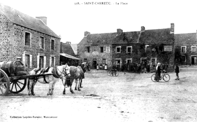 Ville de Saint-Carreuc (Bretagne).