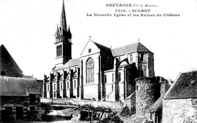Eglise de Saint-Cast-le-Guildo (Bretagne).
