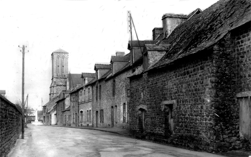 Ville de Saint-Christophe-des-Bois (Bretagne).