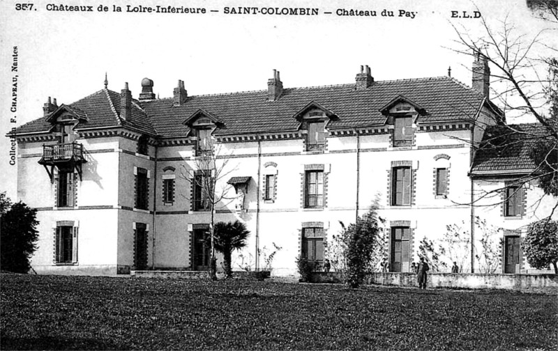 Chteau du Pay  Saint-Colomban ou Saint-Colombin (Bretagne).