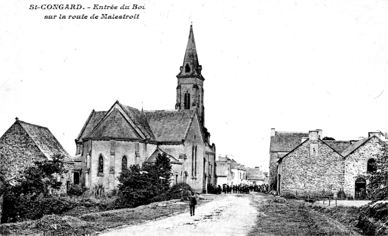 Eglise de Saint-Congard (Bretagne).