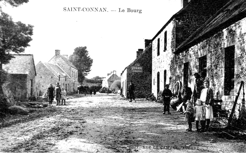 Ville de Saint-Connan (Bretagne).