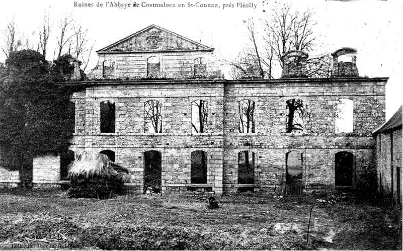 Abbaye de Coatmaloen (Bretagne).