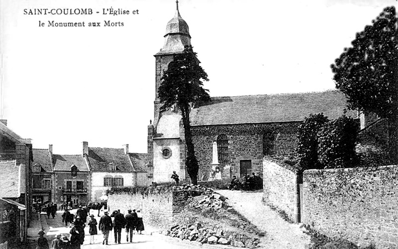 Ville de Saint-Coulomb (Bretagne).