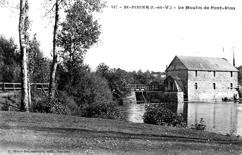 Moulin de Saint-Didier (Bretagne).