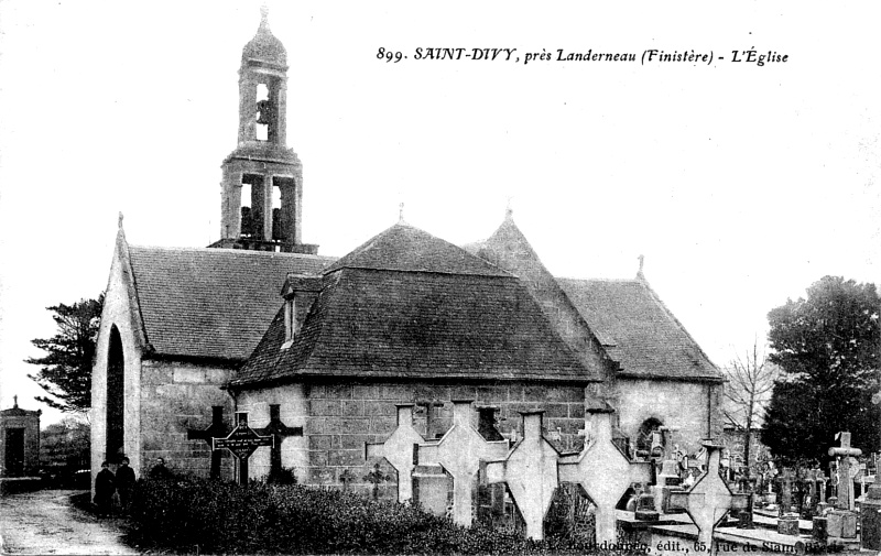 Eglise de Saint-Divy (Bretagne).