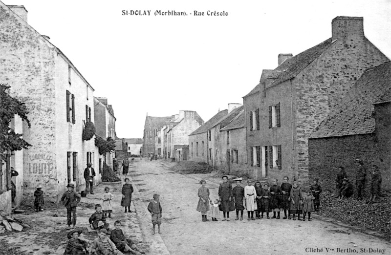 Ville de Saint-Dolay (Bretagne).