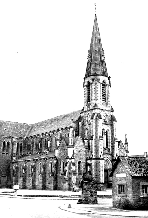 Eglise de Saint-Dolay (Bretagne).