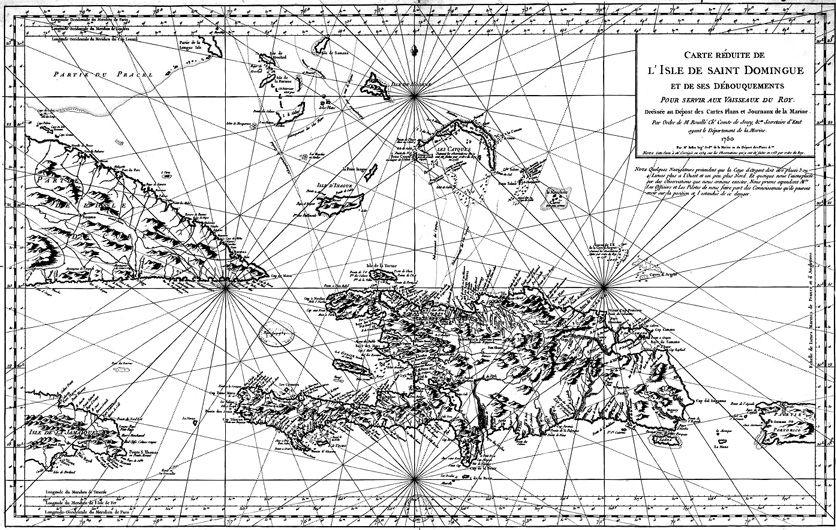 Plan de Saint-Domingue (1760