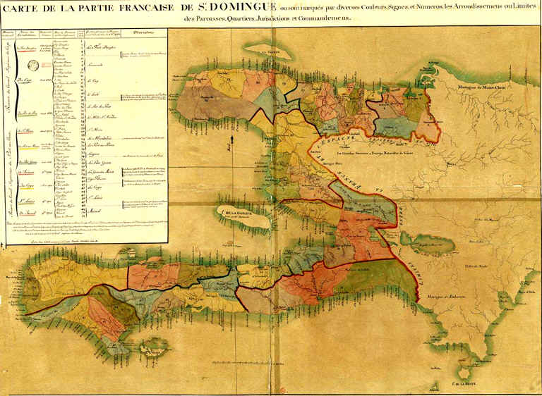 Plan de Saint-Domingue