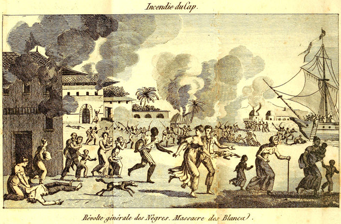 Saint-Domingue : incendie du Cap