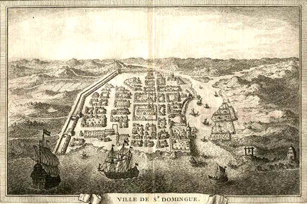 Saint-Domingue : ville de San-Domingo