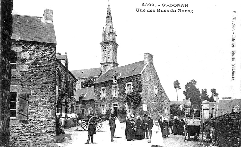 Ville de Saint-Donan (Bretagne).