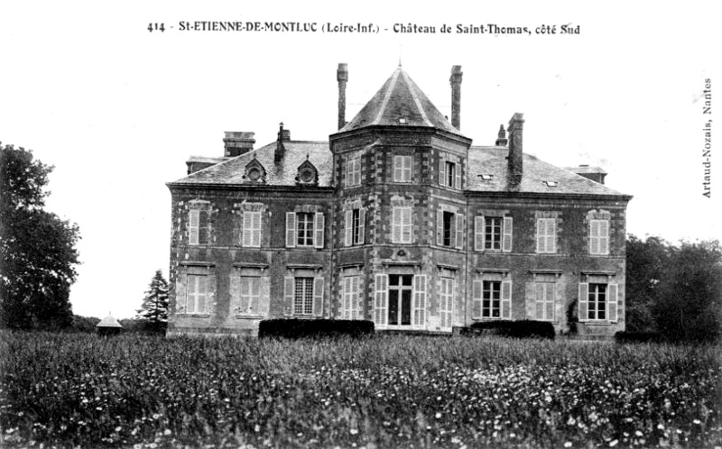 Chteau de Saint-Thomas  Saint-Etienne-de-Montluc (Bretagne).