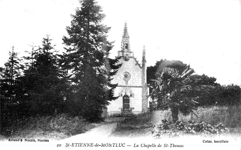 Chapelle Saint-Thomas  Saint-Etienne-de-Montluc (Bretagne).