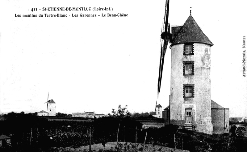 Moulins  Saint-Etienne-de-Montluc (Bretagne).