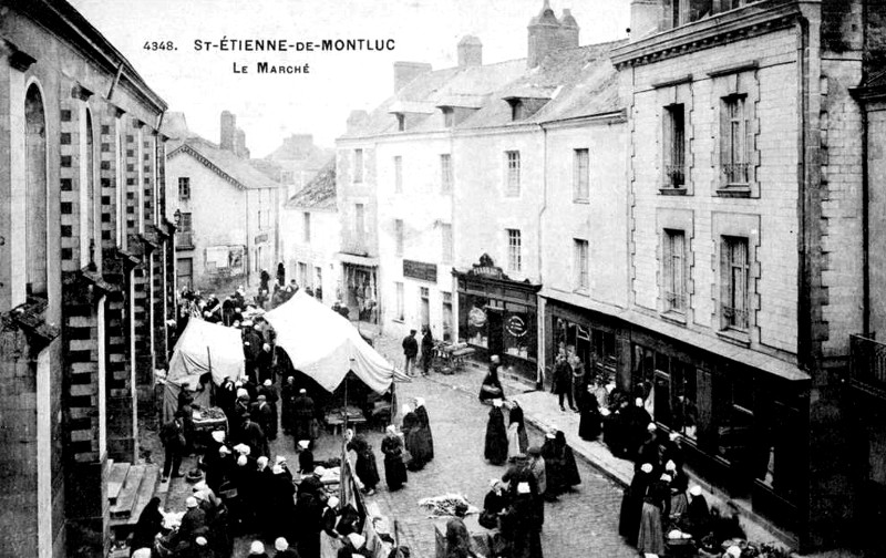 Ville de Saint-Etienne-de-Montluc (Bretagne).