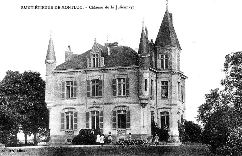 Chteau de la Juliennaye  Saint-Etienne-de-Montluc (Bretagne).