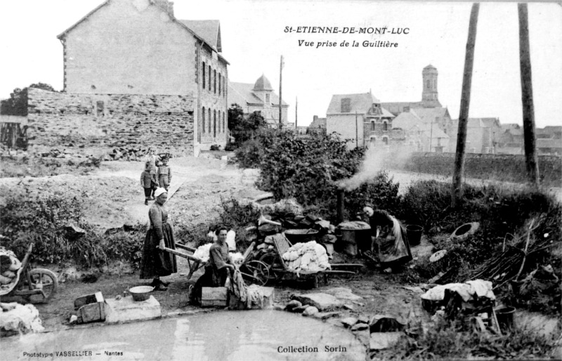 Ville de Saint-Etienne-de-Montluc (Bretagne).