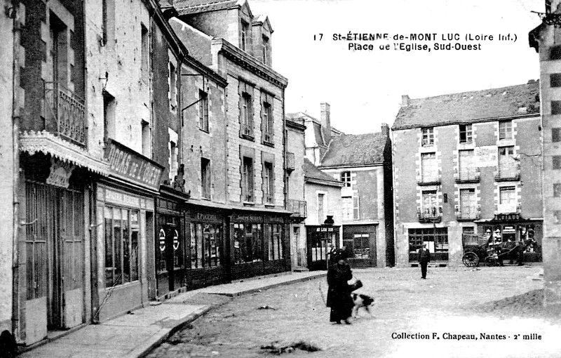 Ville de Saint-Etienne-de-Montluc (Bretagne).