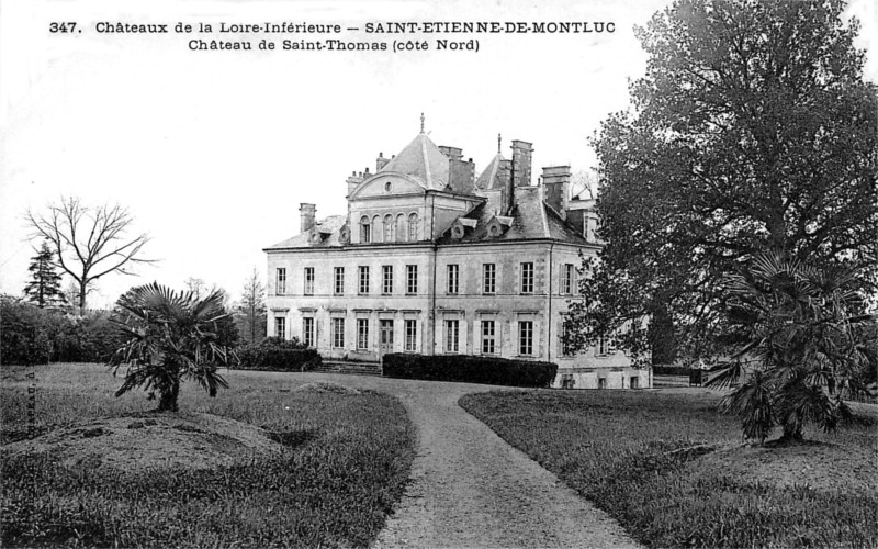 Chteau de Saint-Thomas  Saint-Etienne-de-Montluc (Bretagne).