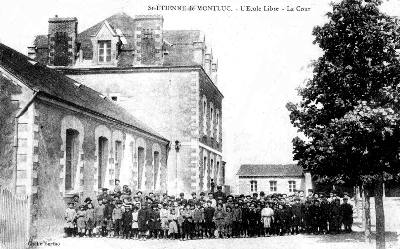 Ville de Saint-Etienne-de-Montluc (Bretagne).