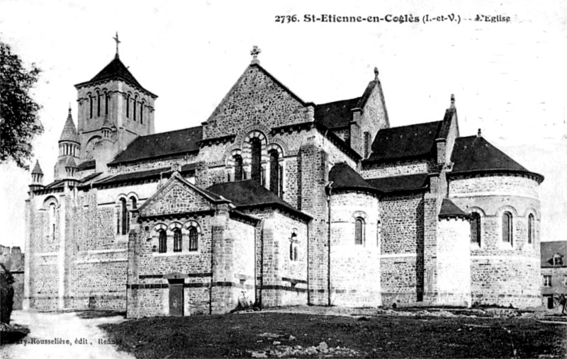 Eglise de Saint-Etienne-en-Cogls (Bretagne).