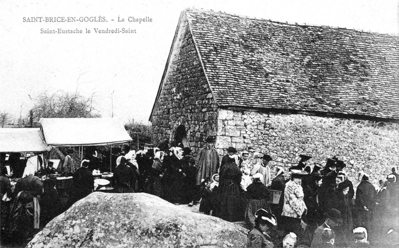 Chapelle de Saint-Etienne-en-Cogls (Bretagne).