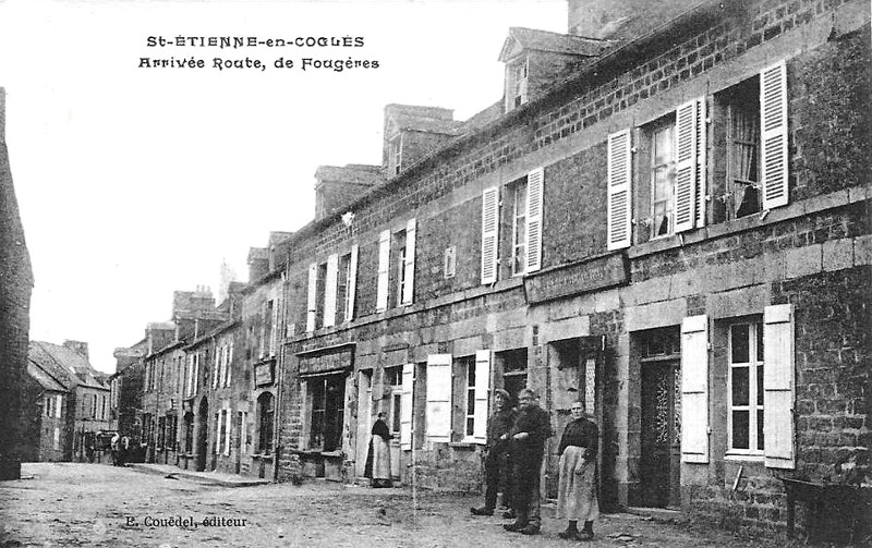 Ville de Saint-Etienne-en-Cogls (Bretagne).