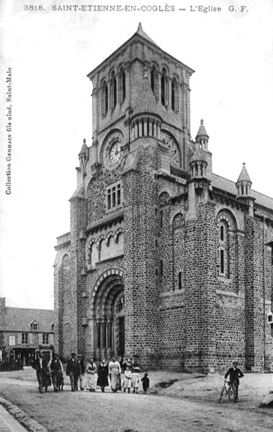 Eglise de Saint-Etienne-en-Cogls (Bretagne).