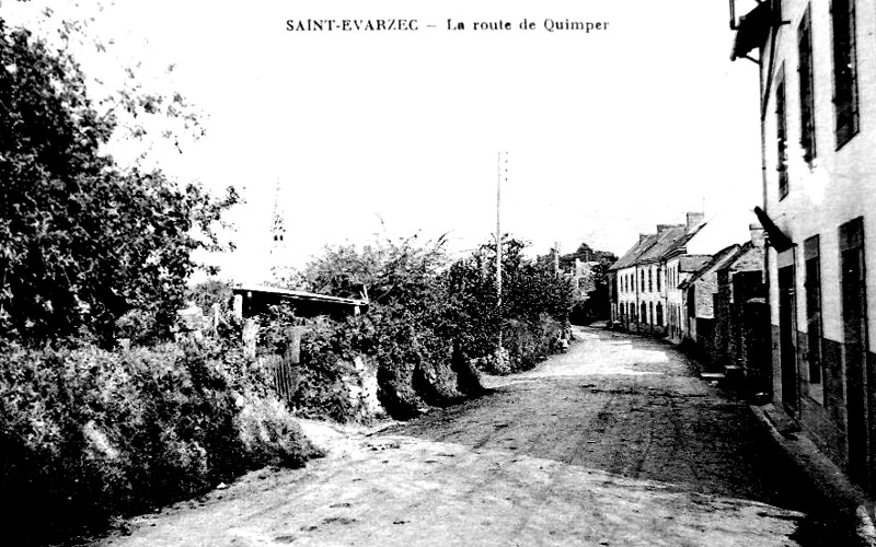 Ville de Saint-Evarzec (Bretagne).