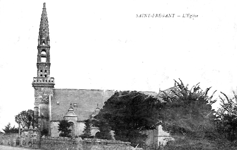 Eglise de Saint-Frgant (Bretagne).