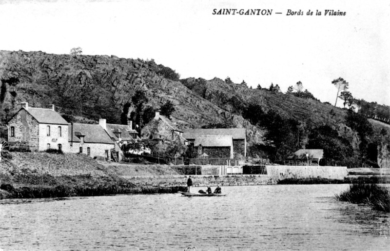 Ville de Saint-Ganton (Bretagne).