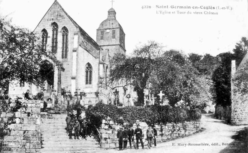 Ville de Saint-Georges-de-Cogls (Bretagne).