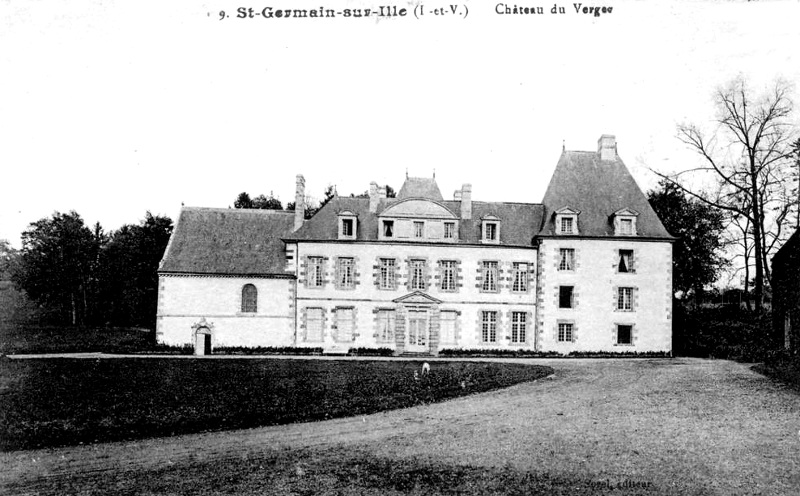 Chteau du Verger  Saint-Germain-sur-Ille (Bretagne).