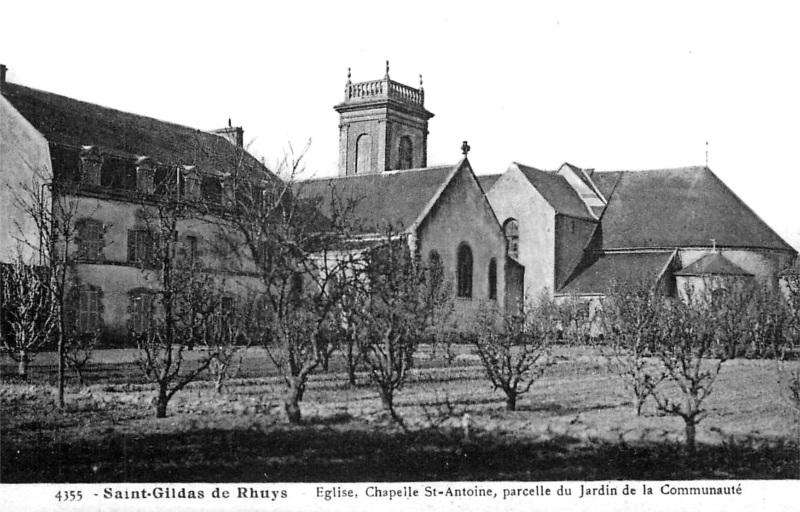 Ville de Saint-Gildas-de-Rhuys (Bretagne).