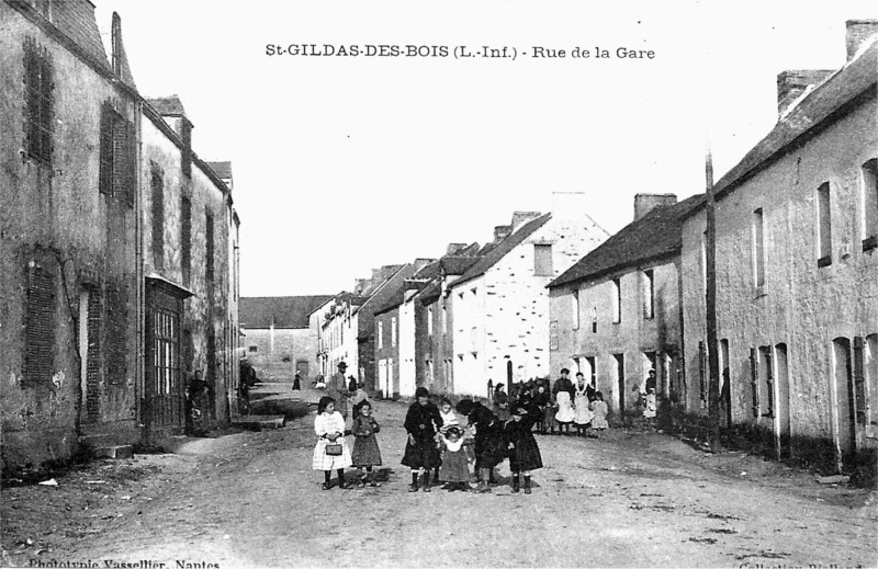 Ville de Saint-Gildas-des-Bois (anciennement en Bretagne).